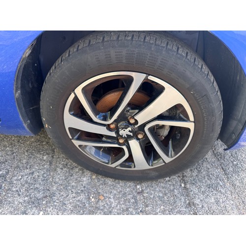 5322 - A Blue 2019 Peugeot 108 Allure 998cc, 1 litre , 5 door hatchback petrol car

Registration: AG19 OVY
... 