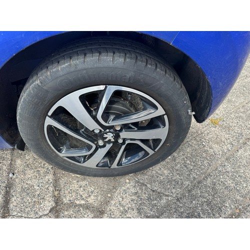 5322 - A Blue 2019 Peugeot 108 Allure 998cc, 1 litre , 5 door hatchback petrol car

Registration: AG19 OVY
... 