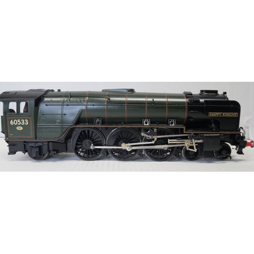 2008 - A DJH O gauge (7mm) finescale Peppercorn class A2 4-6-2 pacific steam locomotive 60533 ‘Happy Knight... 