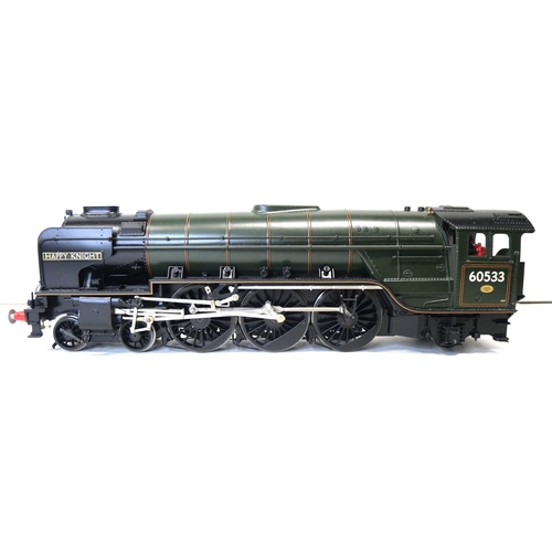 2008 - A DJH O gauge (7mm) finescale Peppercorn class A2 4-6-2 pacific steam locomotive 60533 ‘Happy Knight... 