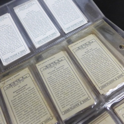 2038 - Collection of cigarette card sets to include; three sets of Godfrey Phillips 'Feathered Friends' all... 