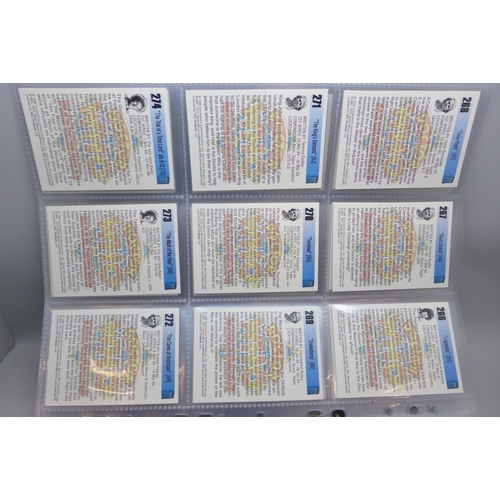 2009 - Cornerstone Communications, Doctor Who, Series 3, full set of 108 Base Cards including Checklists (3... 
