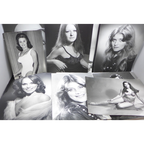 2018 - A collection of black and white 1970s studio photographs