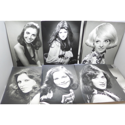2018 - A collection of black and white 1970s studio photographs