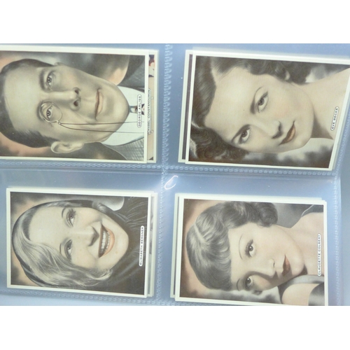 2025 - Collection of late 19th Century Sweet Caporal Kinney Bros. cigarette cards 'Actresses' 115 cards in ... 