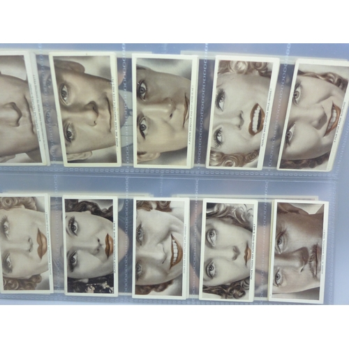 2025 - Collection of late 19th Century Sweet Caporal Kinney Bros. cigarette cards 'Actresses' 115 cards in ... 