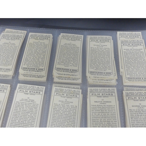 2046 - Collection of assorted cigarette card sets to include; Churchman Howlers series of 16 large cards, J... 