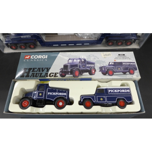 2047 - Two Corgi Classics Heavy Haulage Pickfords model vehicles, 16601 and 17701, boxed