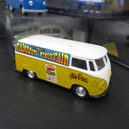 2050 - A collection of die-cast model vehicles including Corgi and Vitesse