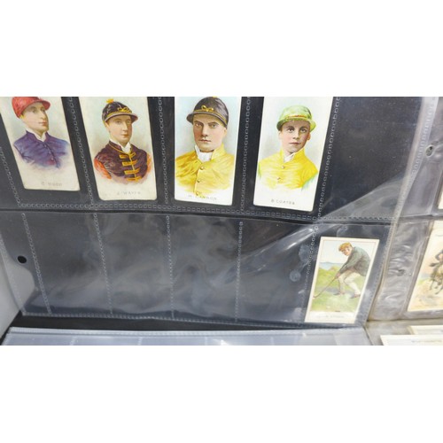 2027 - Collection of sporting related cigarette cards to include Major Drapkin 'Australian and English Test... 