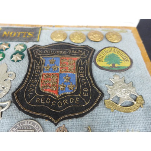 2057 - A collection of Scouts, Army Cadets, and other badges