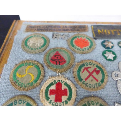 2057 - A collection of Scouts, Army Cadets, and other badges