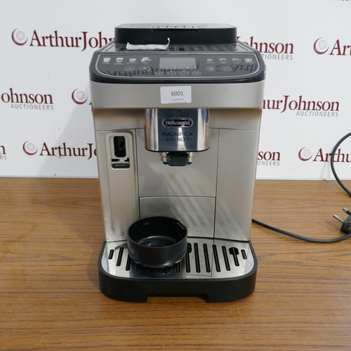 6001 - A Delonghi Magnifica Evo Next coffee machine, original RRP £449.99 + VAT (394-347) *This lot is subj... 