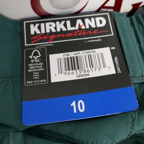 6034 - A box of Kirkland Signature ladies trousers Various sizes (394) *This lot is subject to VAT