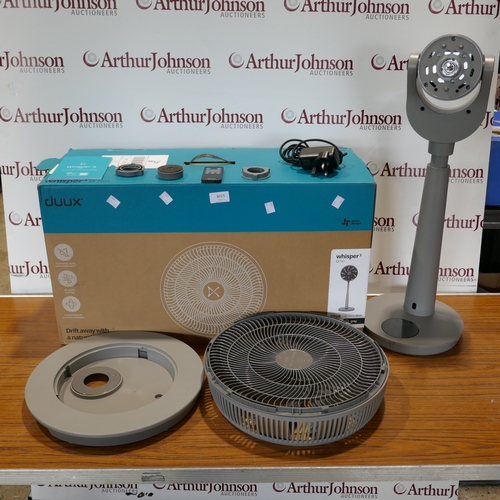 6015 - A Duux Whisper 3 fan with remote,  (394-126) *This lot is subject to VAT