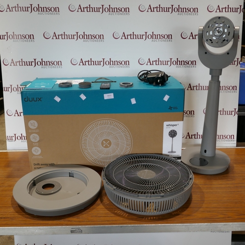 6015 - A Duux Whisper 3 fan with remote,  (394-126) *This lot is subject to VAT