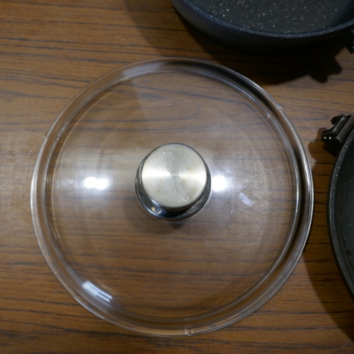 6017 - A quantity of Berghoff  Champion cookware,  (394-5) *This lot is subject to VAT