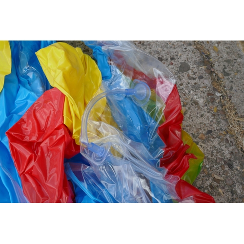 6018 - An Intex Rainbow inflatable pool (394-409) *This lot is subject to VAT