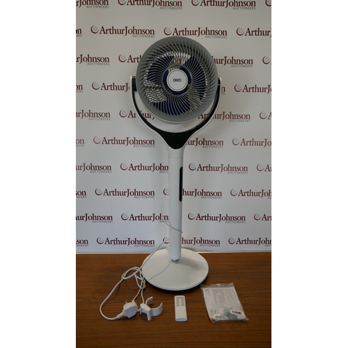 6043 - A Dreo Turbopoly pedestal  fan with remote, original RRP £108.33 + VAT (394-14) *This lot is subject... 