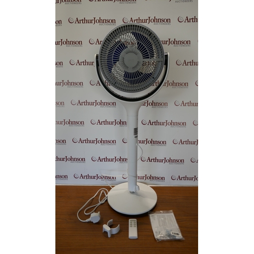 6043 - A Dreo Turbopoly pedestal  fan with remote, original RRP £108.33 + VAT (394-14) *This lot is subject... 