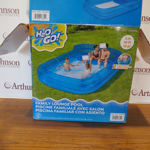 6050 - A H20-Go! family lounge pool (394-241) *This lot is subject to VAT