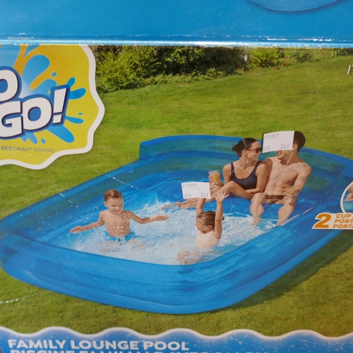 6050 - A H20-Go! family lounge pool (394-241) *This lot is subject to VAT