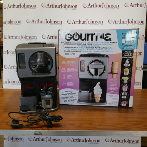 6053 - A Gourmia soft serve ice cream maker, original RRP £119.99 + VAT (394-98) *This lot is subject to VA... 