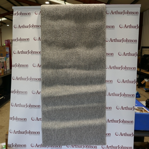6061 - Two Off the Loom runner rugs,   (394-103,284) *This lot is subject to VAT