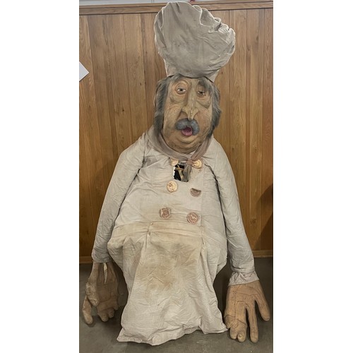 28 - It's A Knockout (TV Memorabilia) ; Chef costume, h 160cms. Please note: the purchaser does not acqui... 