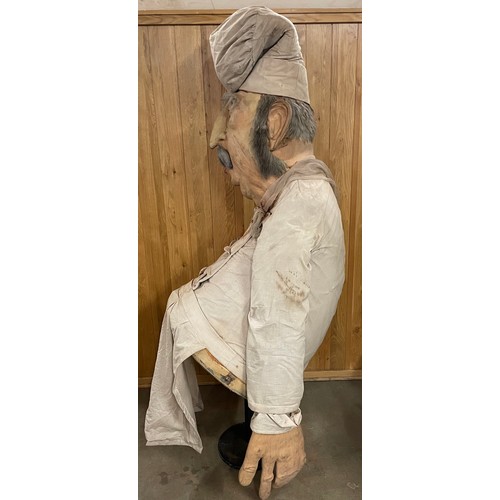 28 - It's A Knockout (TV Memorabilia) ; Chef costume, h 160cms. Please note: the purchaser does not acqui... 