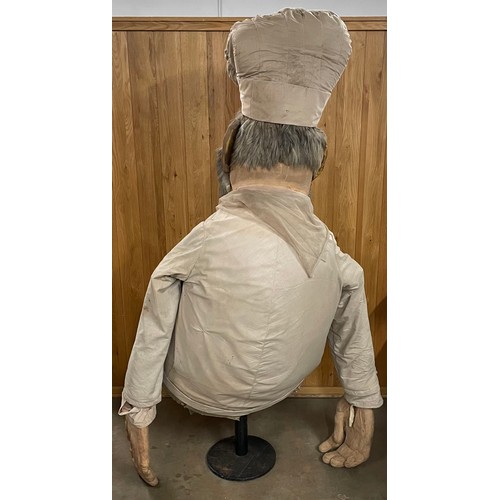 28 - It's A Knockout (TV Memorabilia) ; Chef costume, h 160cms. Please note: the purchaser does not acqui... 