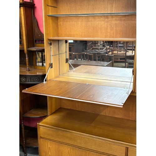 92A - A William Lawrence teak room divider
