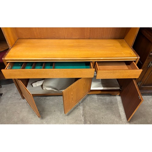 92A - A William Lawrence teak room divider