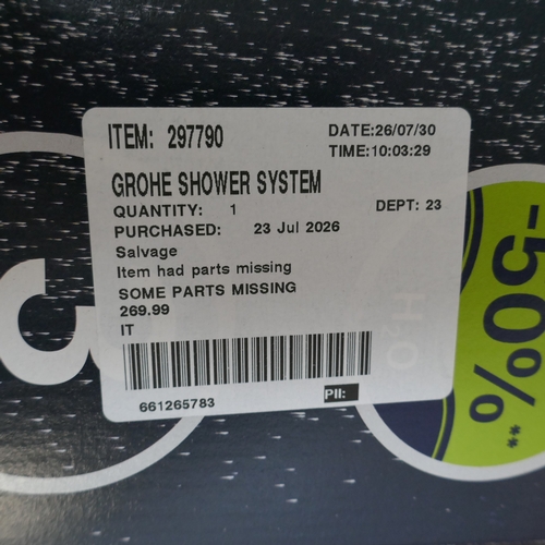 5029 - A Grohe shower system, RRP £269.99 + VAT (399-153) *This lot is subject to VAT