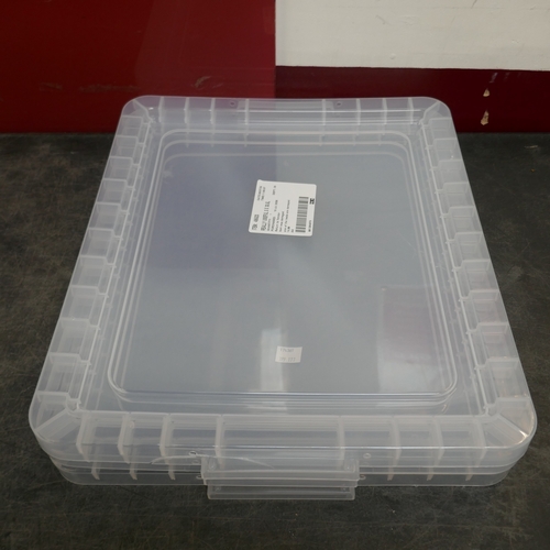 5046 - A set of 3 33.5L Really Useful storage boxes (399-177) *This lot is subject to VAT