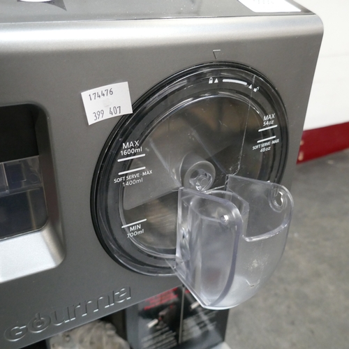 5059 - A Gourmia soft serve ice cream maker, RRP £119.99 + VAT (399-407) *This lot is subject to VAT