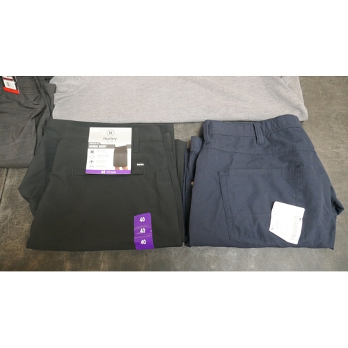 5064 - A box of T-shirts, shirts and shorts, various sizes and styles (681999-28) *This lot is subject to V... 