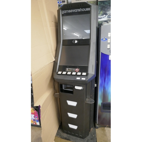 A Games Warehouse Paragon TT pub quiz and gaming machine