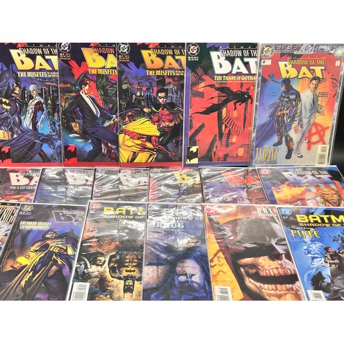 A collection of Batman collectables from the 80s and 90s including ...