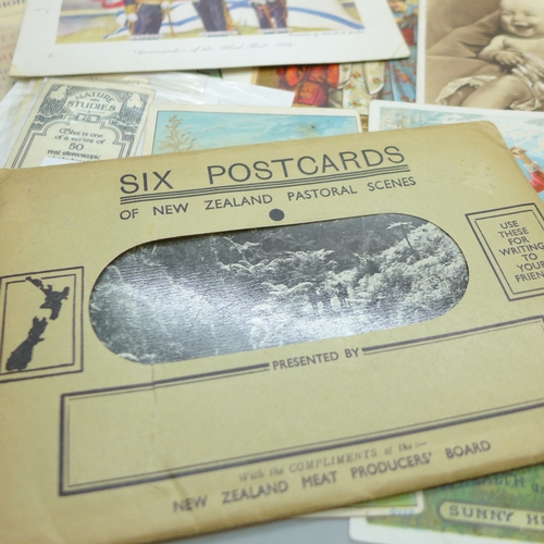 Collectors cards; Singer advertising, Clevedon Sweet Cigarettes, Pan ...
