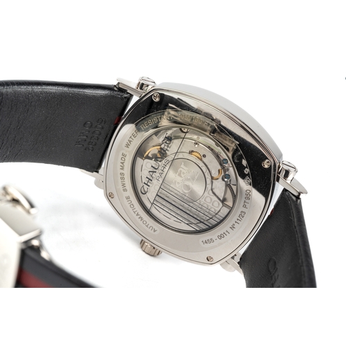 147 - FIFA Football World Cup interest . A rare limited edition platinum Chaumet Paris Dandy gentlemen's w... 