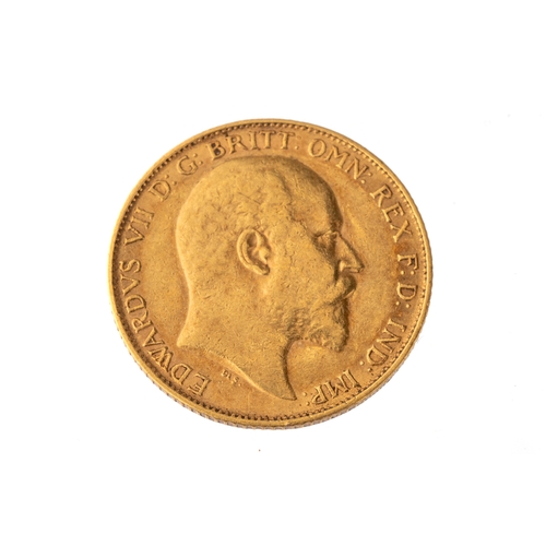 216 - An Edward VII 1903 half sovereign