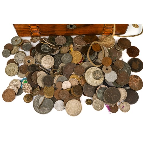 234 - Military interest to include 1939 Iron Cross, French medals, dog tags, cap badges and various coinag... 