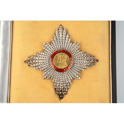 240 - Boxed KBE Knight commander of the British Empire to include enamelled medal and breast badge. See fo... 