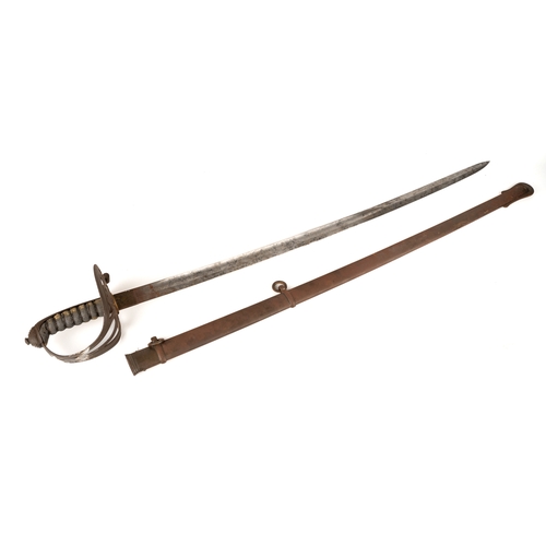 249 - A Victorian Rifles Officer's sword, blade length 83cm