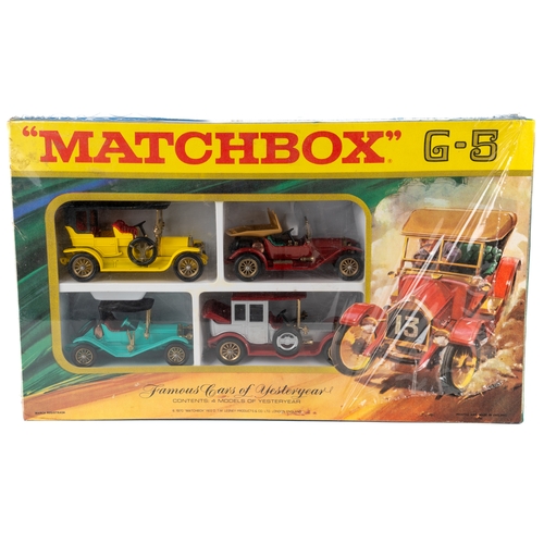 260 - Boxed Matchbox G5 Famous cars of Yesteryear. In original wrapping.