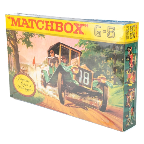 260 - Boxed Matchbox G5 Famous cars of Yesteryear. In original wrapping.