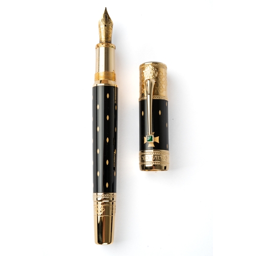 316 - MONTBLANC, PATRON OF THE ARTS SERIES 4810, ELIZABETH IA LIMITED EDITION FOUNTAIN PEN, NO. 2473/4810,... 