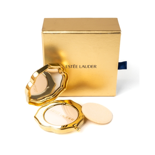 339 - Estee Lauder Exotic Petals compact, Lucidity, in original box pouch and paperwork, unused condition