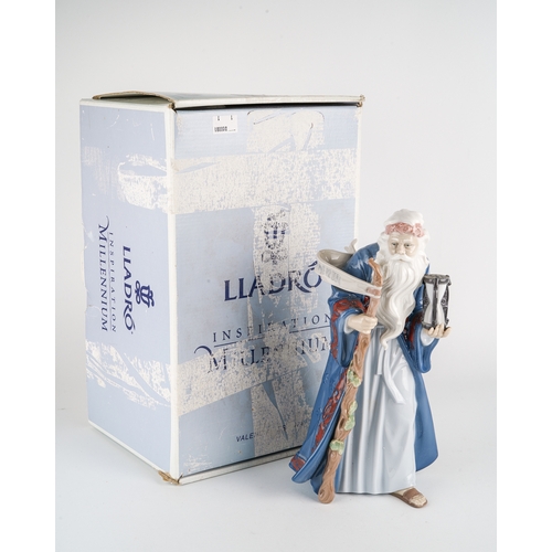 351 - A Lladro figure of 'Father Time', 06696, in original box